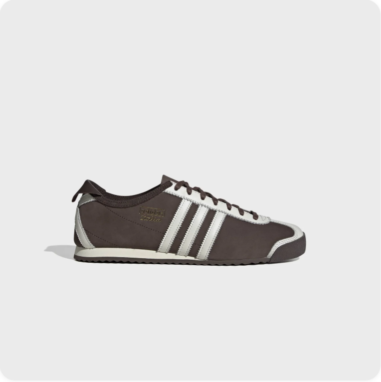 Adidas Italia Sneakers – Dark Brown / Cream / Gold