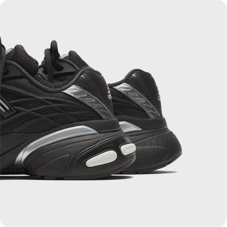 Adidas Spiritain 2000 Sneakers – Triple Black / Silver