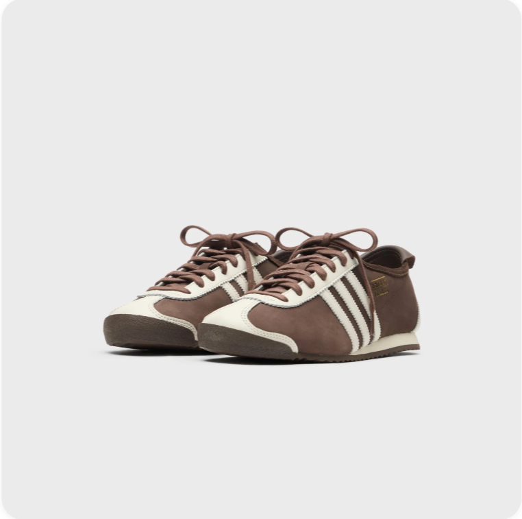Adidas Italia Sneakers – Dark Brown / Cream / Gold