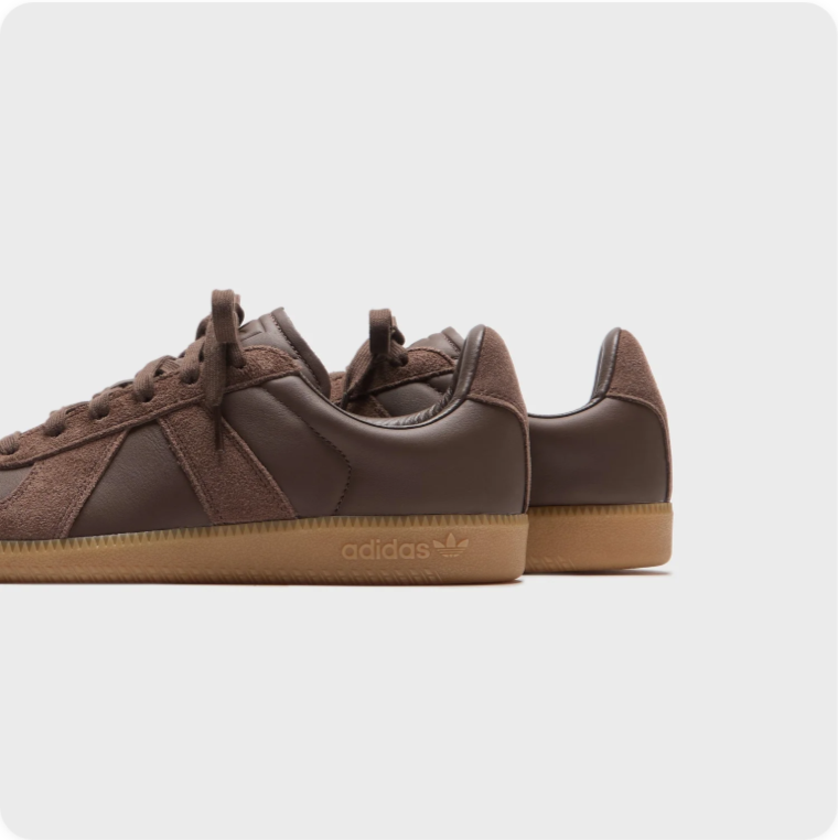 Adidas BW Army Sneakers – Brown Leather / Gum Sole
