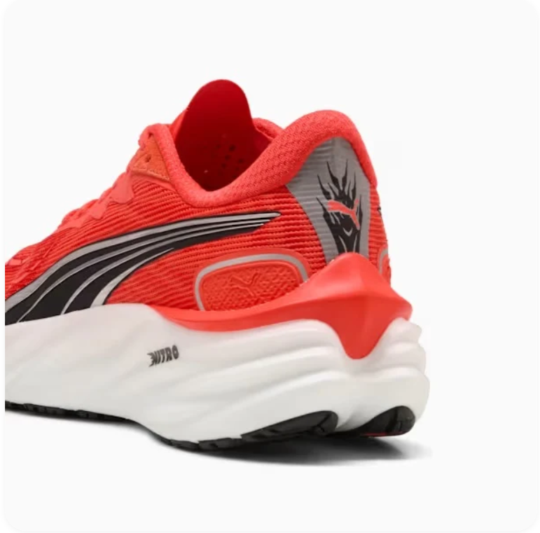 Puma Magnify Nitro 2 Running Sneakers – Solar Red / Black / White