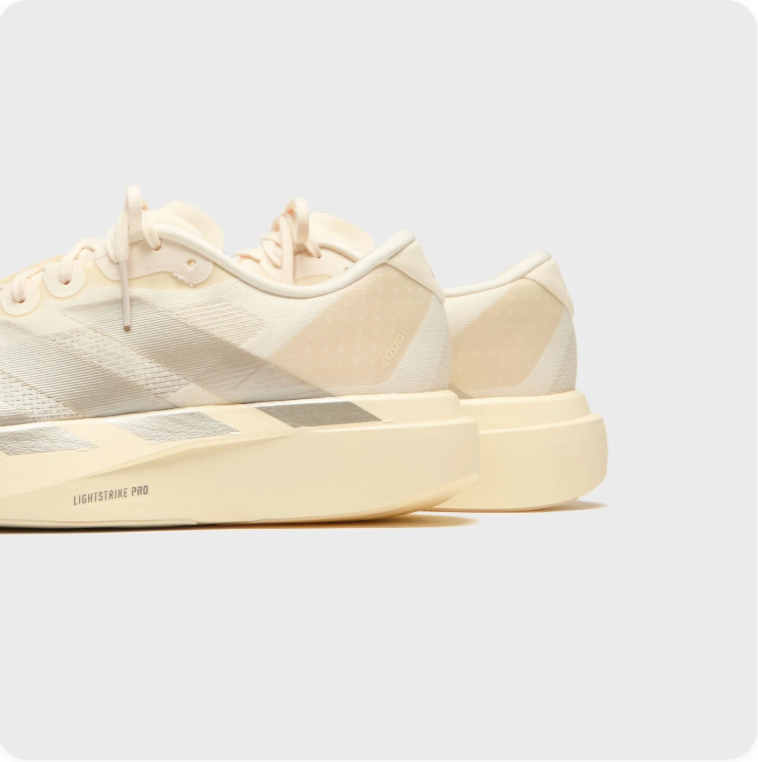 Adidas Adizero Takumi Sen 10 – Cream / Silver / Ivory