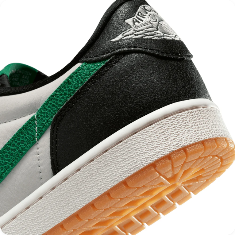 Air Jordan 1 Low OG – Black / Lucky Green / Neutral Grey