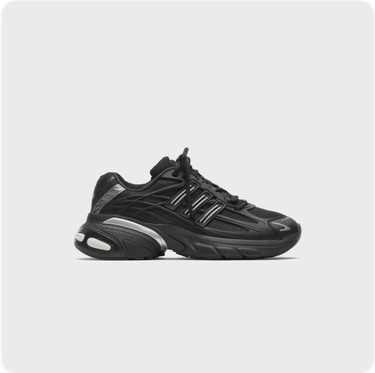 Adidas Spiritain 2000 Sneakers – Triple Black / Silver