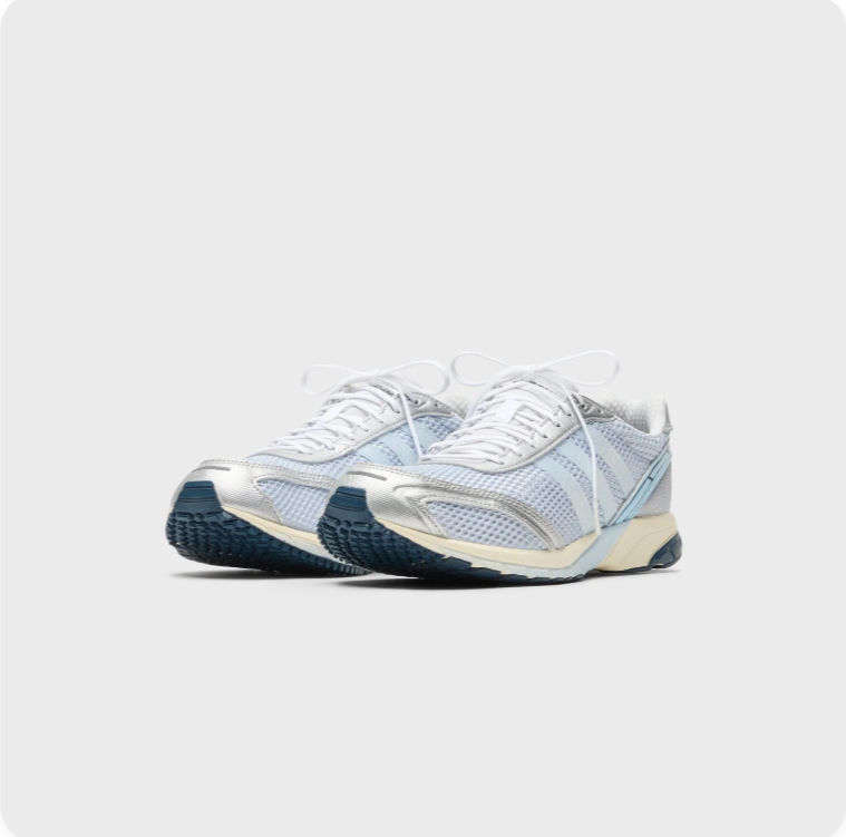 Adidas Adizero Boston 6 – Sky Blue / Silver / Cream