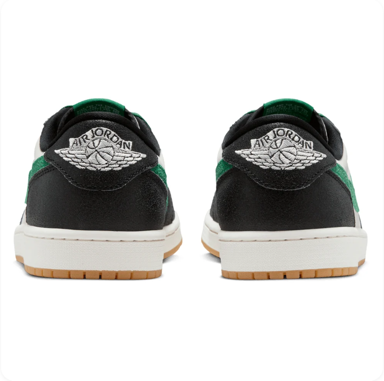 Air Jordan 1 Low OG – Black / Lucky Green / Neutral Grey