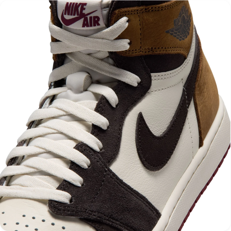 Air Jordan 1 Retro High OG – "Rookie of the Year" (Brown / Wheat / Red)