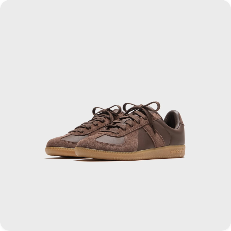 Adidas BW Army Sneakers – Brown Leather / Gum Sole