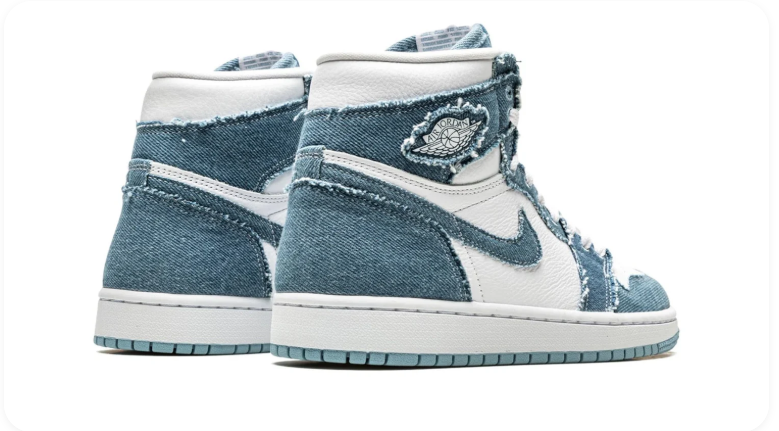 Air Jordan 1 Retro High OG – "Denim" (Blue / White / Gold)