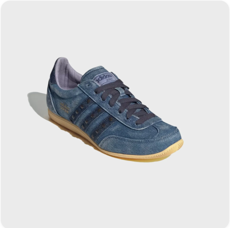 Adidas Japan Sneakers – Washed Denim Blue / Gum