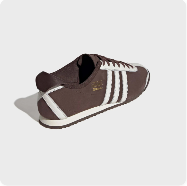Adidas Italia Sneakers – Dark Brown / Cream / Gold