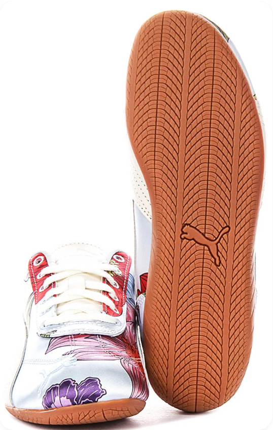 Puma Speedcat Sneakers – Botanical Floral Print / Baby Blue / Gum