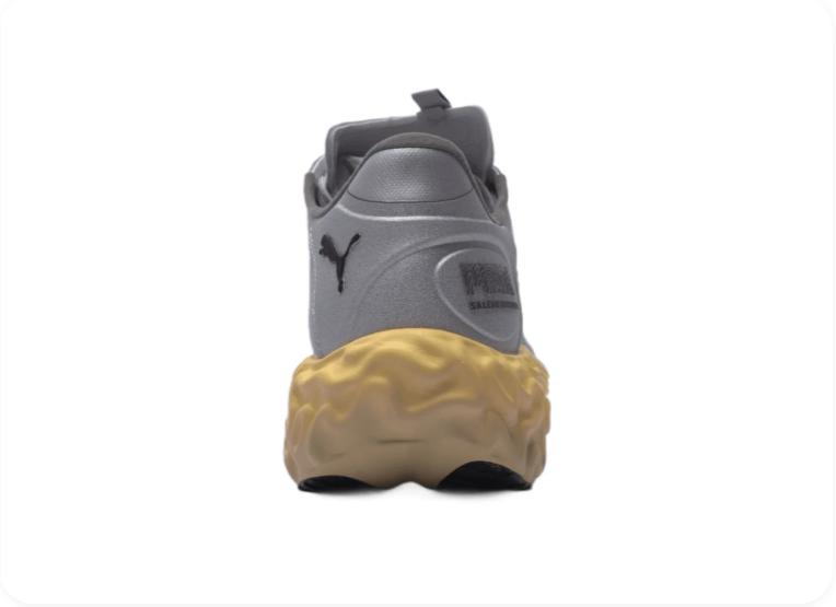 Puma Plexus Sneakers – Silver Grey / Honey Yellow