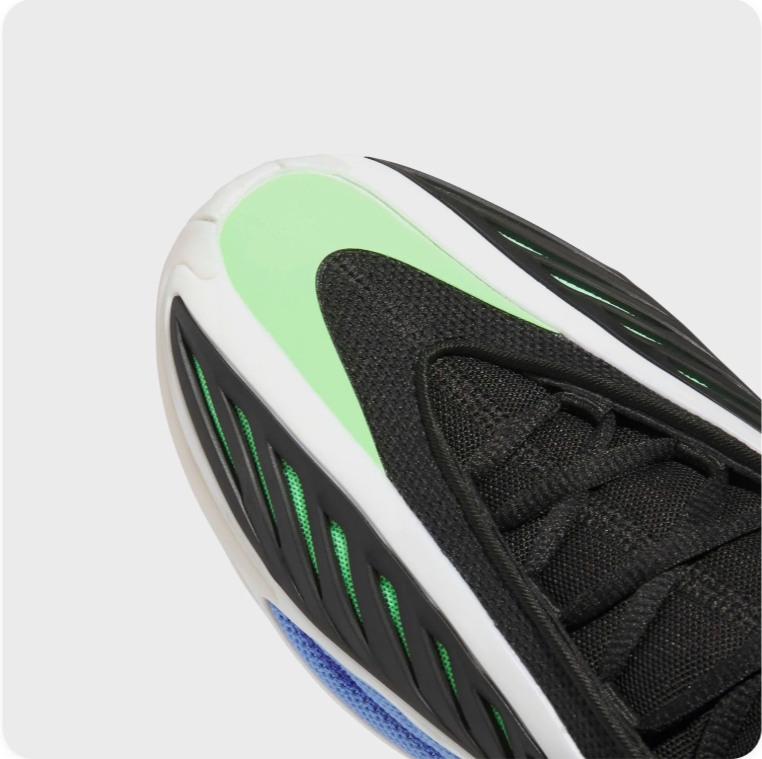 Adidas AE 1 Basketball Sneakers – Black / Blue / Neon Green