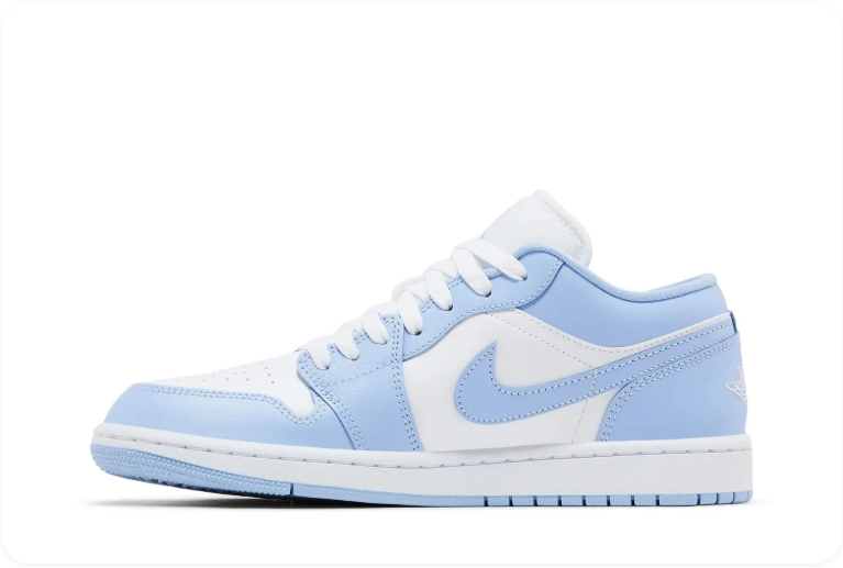 Air Jordan 1 Low – Ice Blue / White