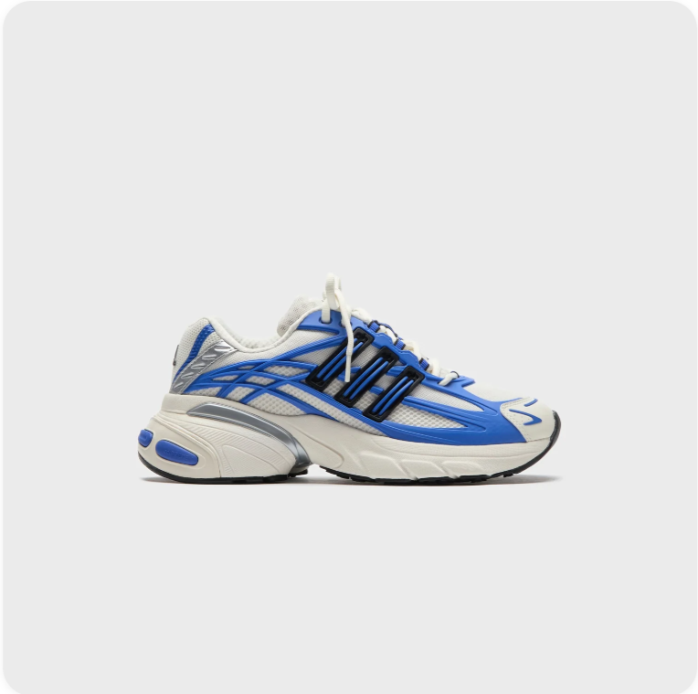 Adidas Spiritain 2000 Blue White Silver - side view