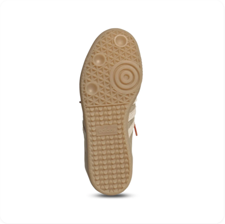 Adidas Samba OG Sneakers – Khaki / Cream / Terracotta Dual Lace