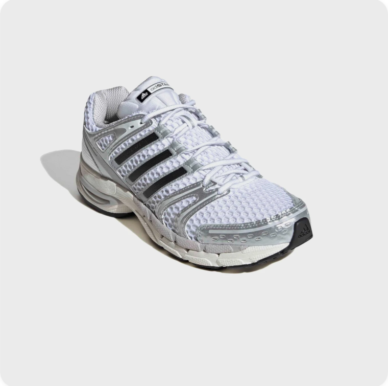 Adidas Response CL Sneakers – White / Silver / Black