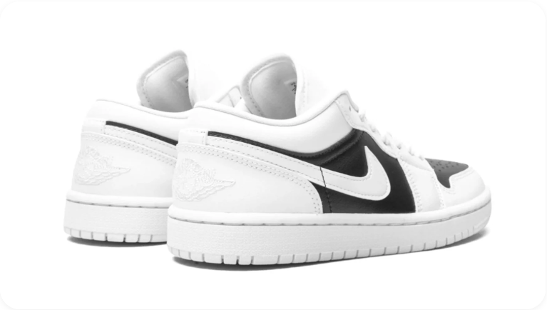 Air Jordan 1 Low – White / Black / Shadow Grey