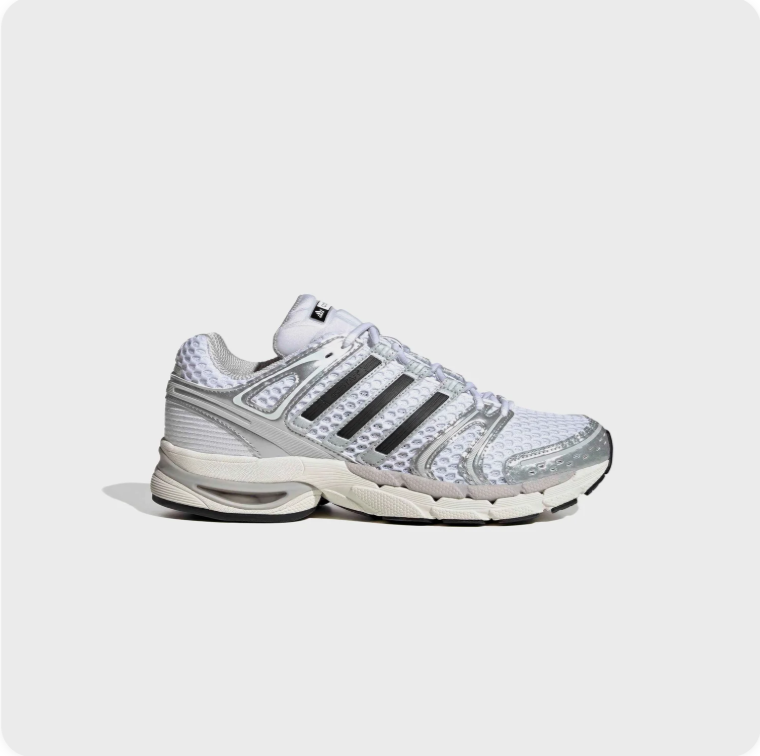 Adidas Response CL Sneakers – White / Silver / Black