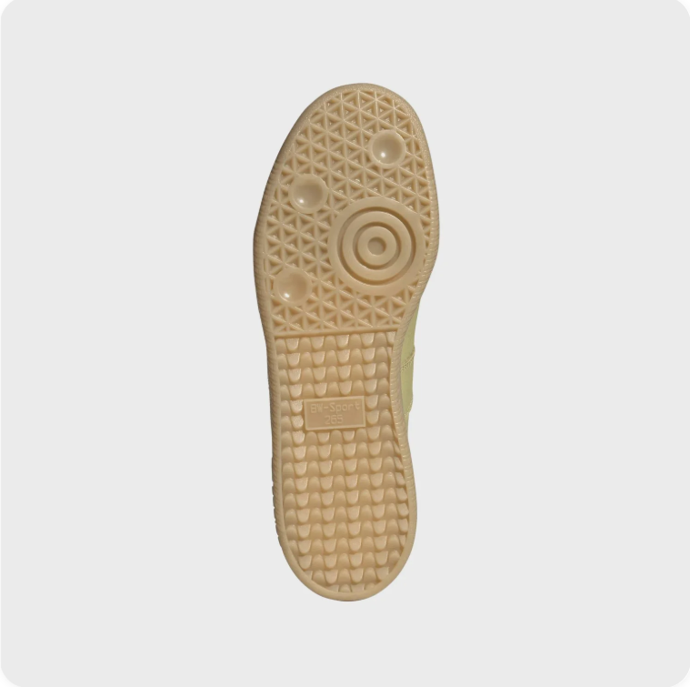 Adidas BW Army Sneakers – Pale Yellow / Gum
