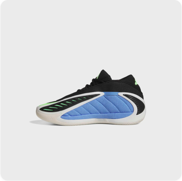 Adidas AE 1 Basketball Sneakers – Black / Blue / Neon Green