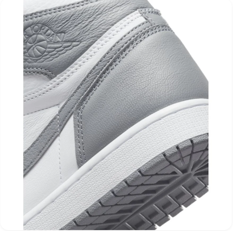 Air Jordan 1 Retro High OG – White / Stealth Grey