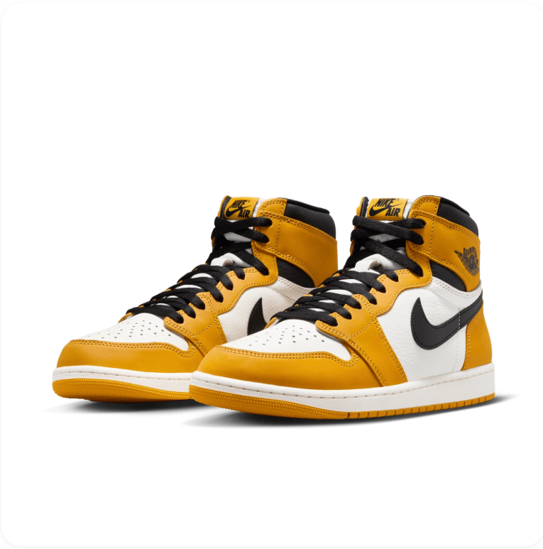 Air Jordan 1 Retro High OG – Taxi Yellow / White / Black