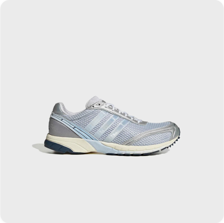 Adidas Adizero Boston 6 – Sky Blue / Silver / Cream