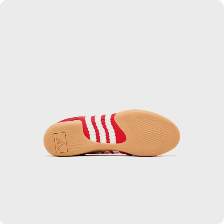 Adidas Benito Sneakers – Scarlet Red / Cream White / Gum