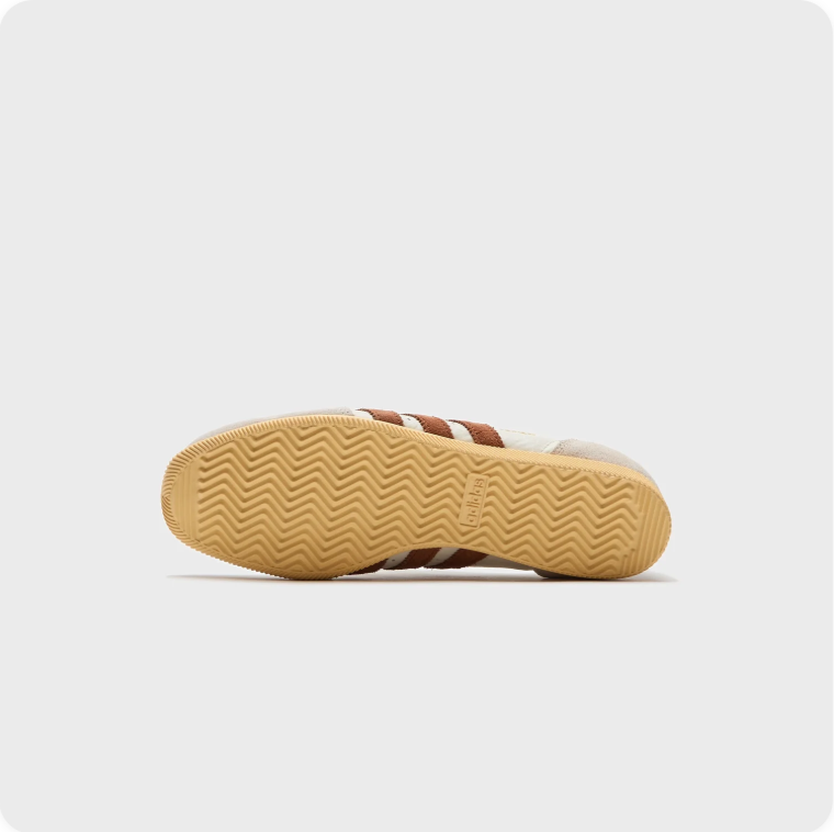 Adidas Japan Sneakers – Cream / Tan Brown / Gum Sole