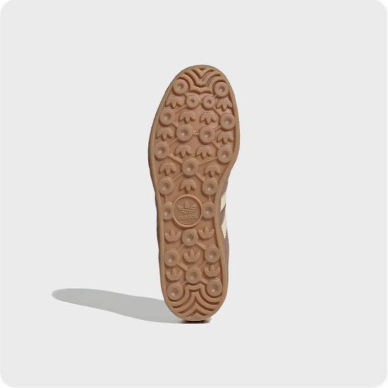Adidas Gazelle Indoor Sneakers – Taupe / Cream / Gum