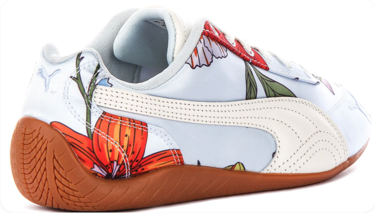 Puma Speedcat Sneakers – Botanical Floral Print / Baby Blue / Gum