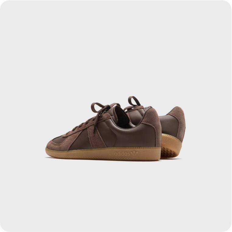 Adidas BW Army Sneakers – Brown Leather / Gum Sole
