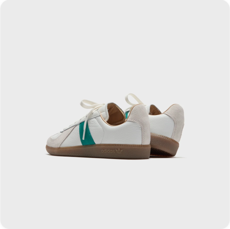 Adidas BW Army Sneakers – White / Teal Green / Gum