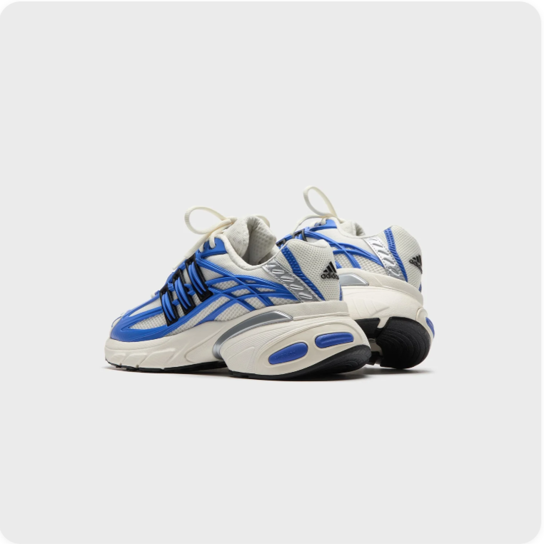 Adidas Spiritain 2000 Blue White Silver - rear view