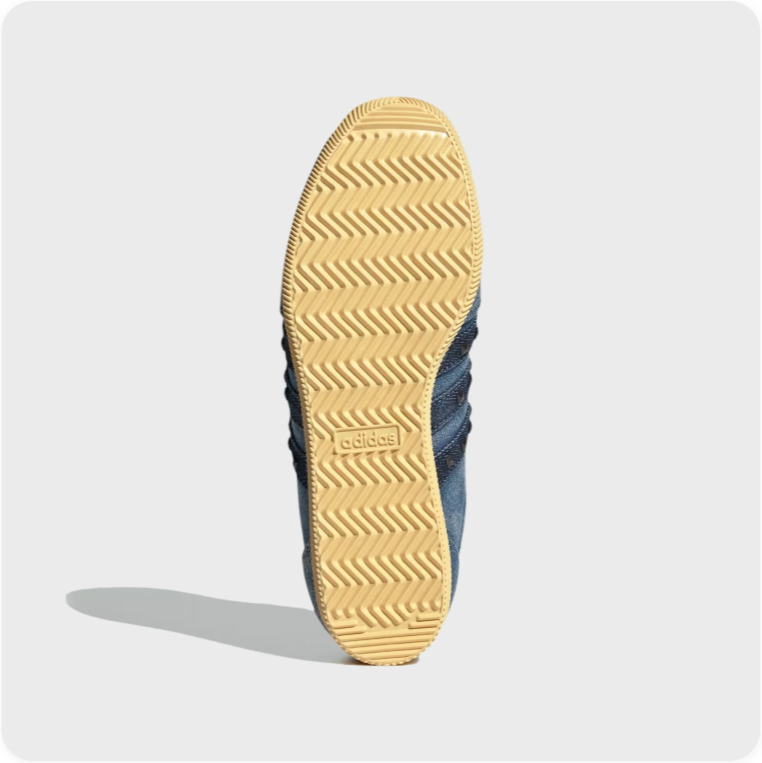 Adidas Japan Sneakers – Washed Denim Blue / Gum