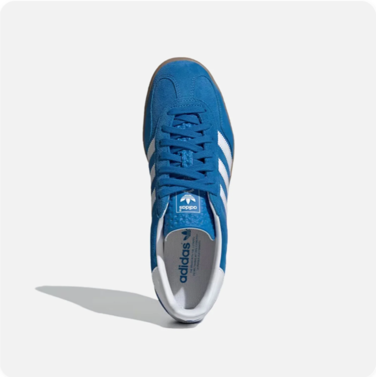 Adidas Gazelle Indoor Sneakers – Royal Blue / White / Gum