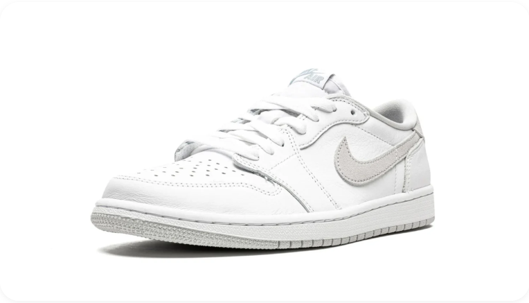 Air Jordan 1 Low OG – White / Neutral Grey