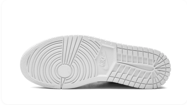 Air Jordan 1 Low – White / Black / Shadow Grey