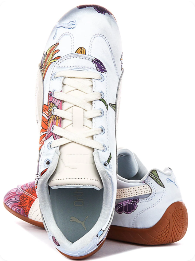 Puma Speedcat Sneakers – Botanical Floral Print / Baby Blue / Gum