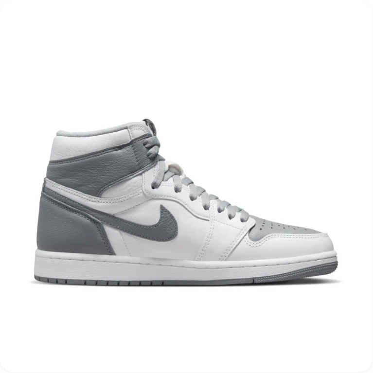 Air Jordan 1 Retro High OG – White / Stealth Grey