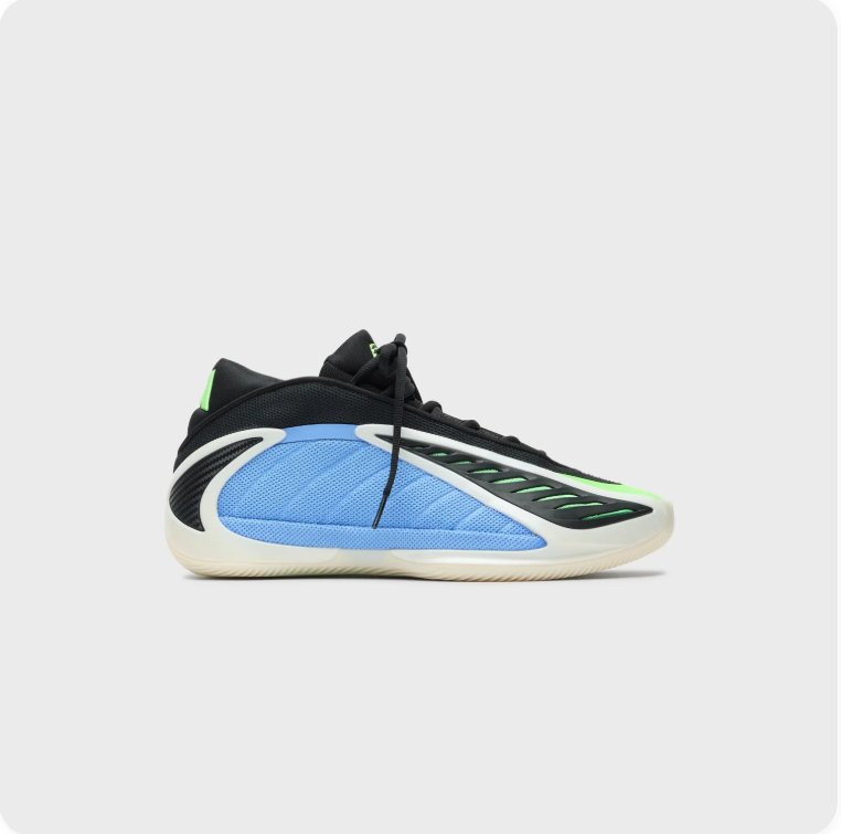 Adidas AE 1 Basketball Sneakers – Black / Blue / Neon Green